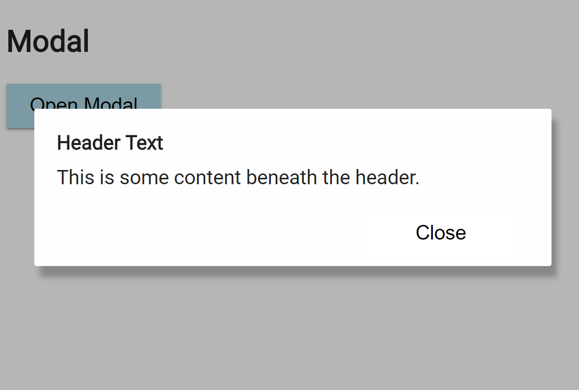 Modal